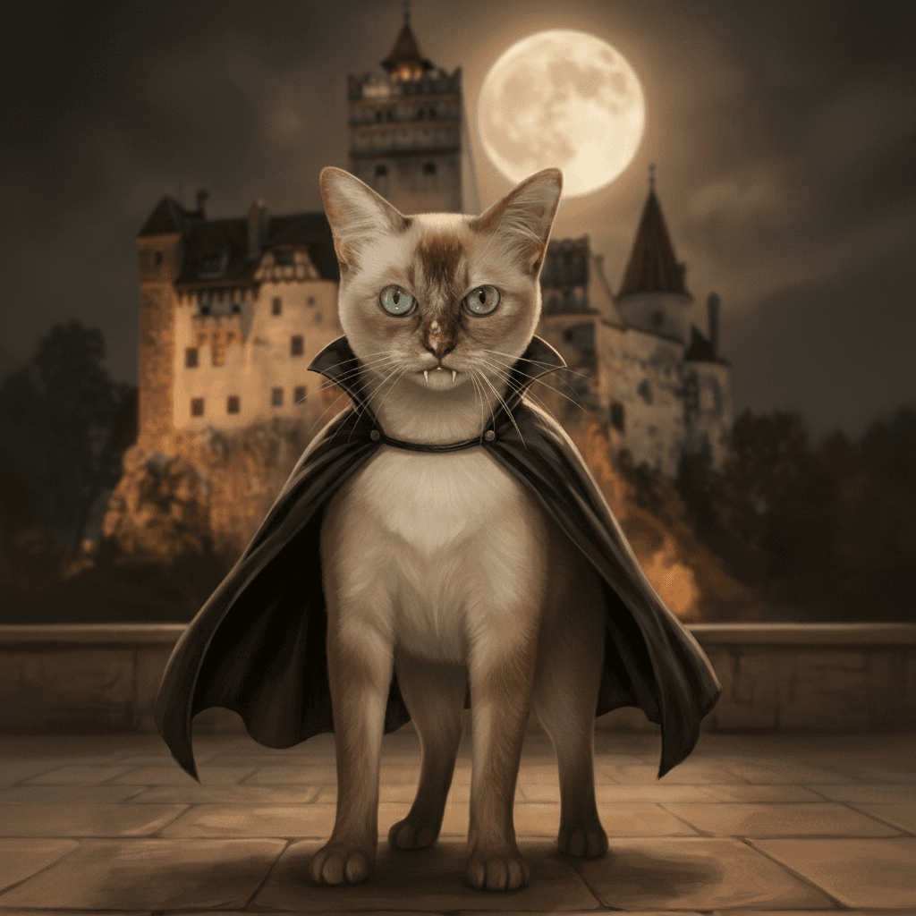 pisică Dracula