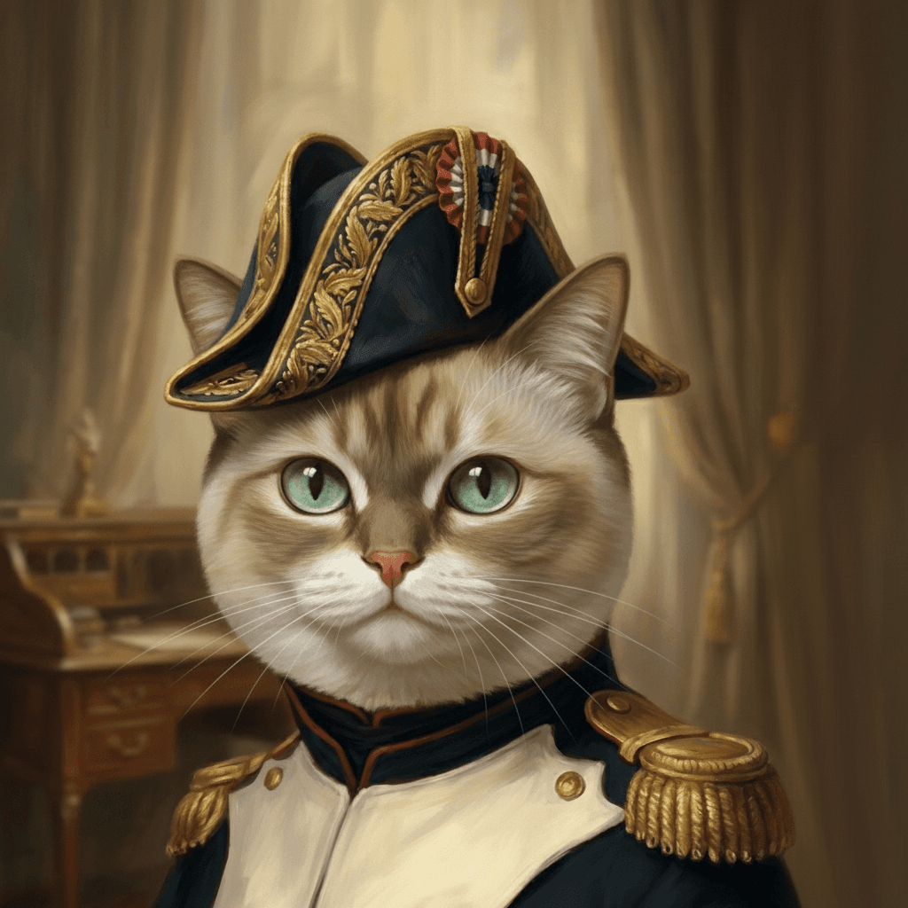cu pisica ta — Portret personalizat