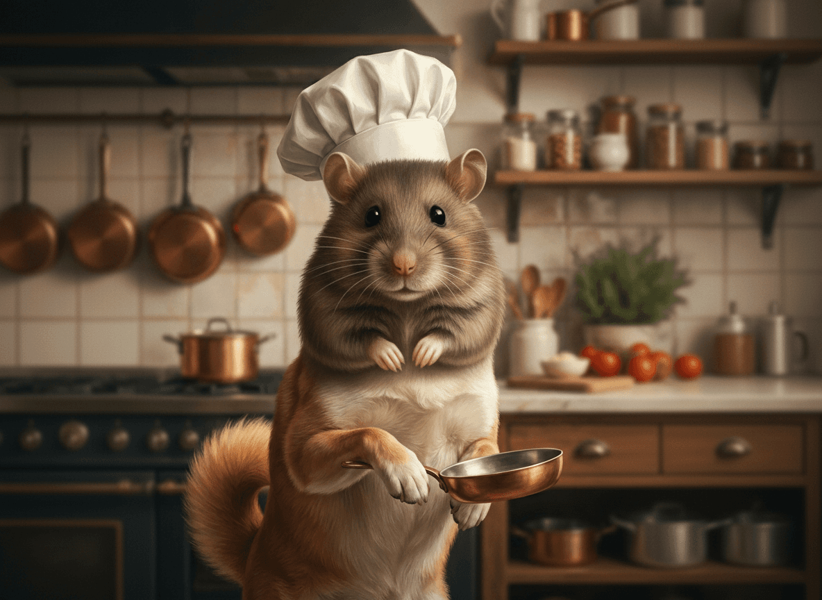 cu hamsterul tău — Portret personalizat